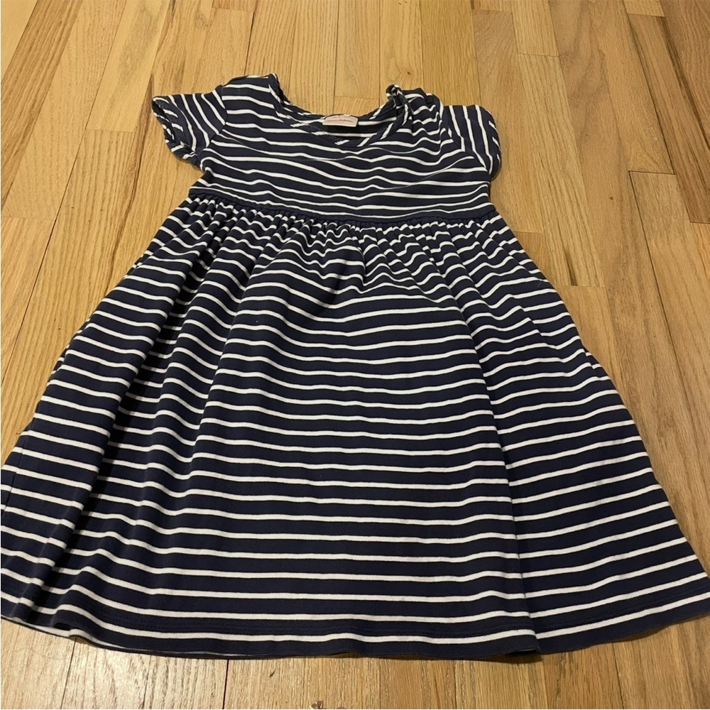 Hanna Andersson Cotton Striped Kids Dress